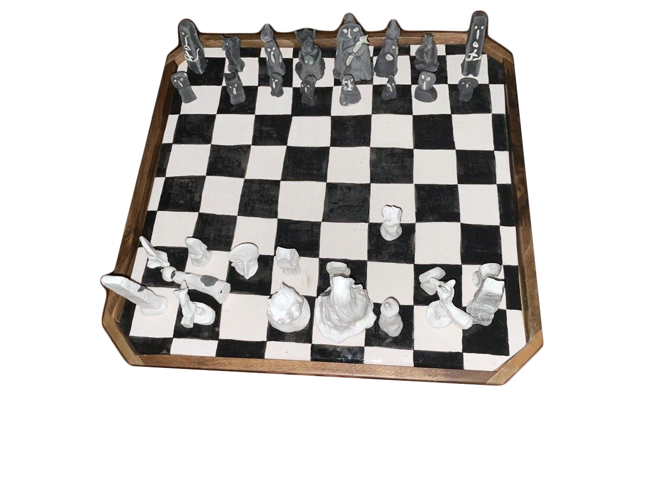chess set in collaboration with Alexander Khudokon